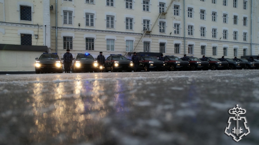 Самарским росгвардейцам вручили 20 новых автомобилей «Москвич» (1)