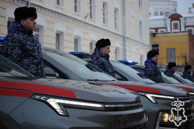 Самарским росгвардейцам вручили 20 новых автомобилей «Москвич» (2)