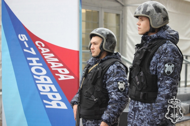 В САМАРЕ РОСГВАРДИЯ ПРИНЯЛА УЧАСТИЕ В ОБЕСПЕЧЕНИИ БЕЗОПАСНОСТИ XIII МЕЖДУНАРОДНОГО СПОРТИВНОГО ФОРУМА «РОССИЯ-СПОРТИВНАЯ ДЕРЖАВА»