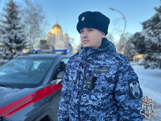 В Самарской области росгвардейцы обеспечили безопасность граждан во время празднования Нового года