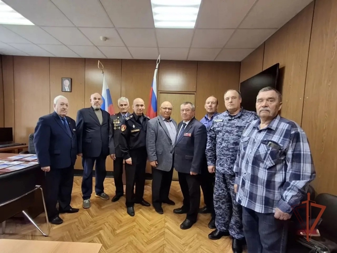 В Самаре представители Росгвардии встретились с участниками ликвидации аварии на Чернобыльской АЭС